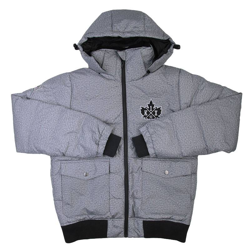 мужская серая куртка K1X 1st Pick Down Jacket 1100-0215/8899 - цена, описание, фото 1